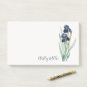 Paarse Iris Persoonlijke Post-it Nota's Post-it® Notes (Op bureau)