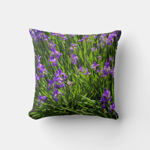 Paarse Iris Pillow Kussen