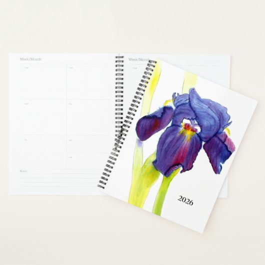 Paarse Iris Planner (Display)