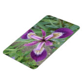 Paarse Iris Premium Magnet Magneet (Linkerzijde)