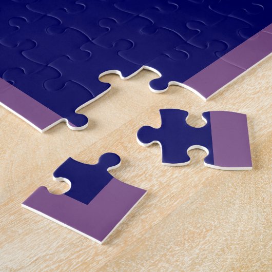 Paarse Iris Puzzle Legpuzzel (Zijkant)