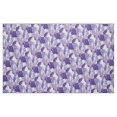 Paarse Iris schilderij botanische kunstpatroon Stof (Fat Quarter)