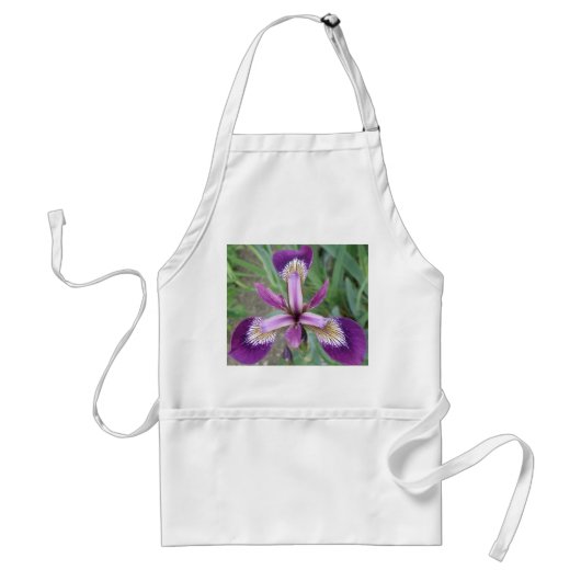 Paarse Iris Schort (Voorkant)