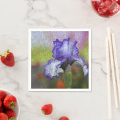 Paarse Iris Servetten (Insitu)