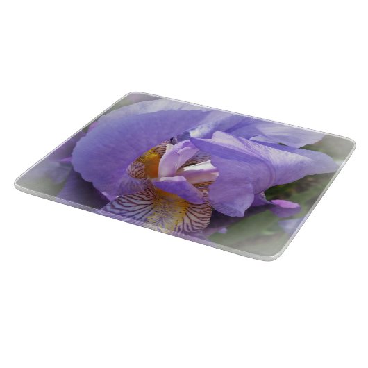 paarse iris snijplank (Hoek)