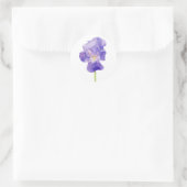 Paarse Iris Sticker (Tas)