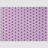 Paarse iris tissue tissuepapier (Voorkant)