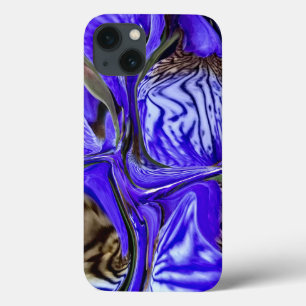 Paarse Iris-ventilator Case-Mate iPhone Case