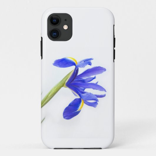 Paarse Iris-ventilator Case-Mate iPhone Case (Achterkant)