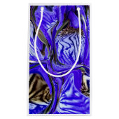 Paarse Iris-ventilator Klein Cadeauzakje (Voorkant)