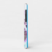 Paarse Iris Waterverf Bloem Bloemisterij Verjaarda Case-Mate iPhone Case (Achterkant/links)
