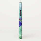 Paarse Iris-Waterverf Case-Mate iPhone Case (Achterkant / rechts)