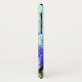 Paarse Iris-Waterverf Case-Mate iPhone Case (Achterkant/links)