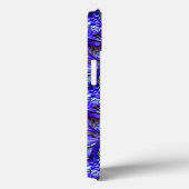 Paarse irisbloem / schuin / betegeld / Case-Mate iPhone case (Achterkant / Rechts)