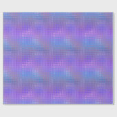 Paarse iriserende Shimmer Glamour Party Cadeaupapier (Vlak)