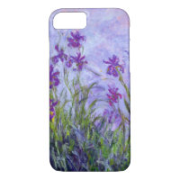 Paarse Irises Floral Claude Monet