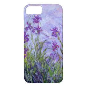 Paarse Irises Floral Claude Monet iPhone 8/7 Hoesje