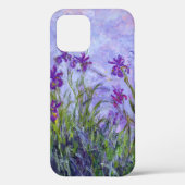 Paarse Irises Floral Landschap Claude Monet Case-Mate iPhone Case (Achterkant)