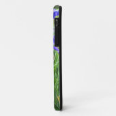 Paarse Irises iPhone 5 hoesje (Achterkant/links)