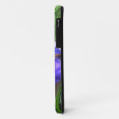 Paarse Irises iPhone 5 hoesje (Achterkant/links)