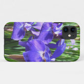 Paarse Irises iPhone 5 hoesje (Achterkant (horizontaal))