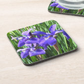 Paarse Irises Onderzetters (Linkerzijde)