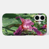Paarse Irises Spring Floral Case-Mate iPhone Case (Achterkant (horizontaal))