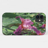 Paarse Irises Spring Floral Case-Mate iPhone Case (Achterkant (horizontaal))