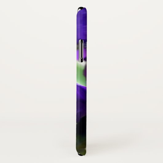 Paarse Irises Vloer Case-Mate iPhone Case (Achterkant / rechts)