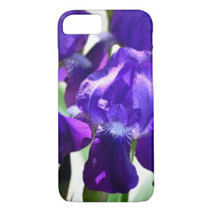 Paarse Irises Vloer iPhone 8/7 Hoesje