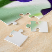 Paarse Irises Vloer Legpuzzel (Zijkant)