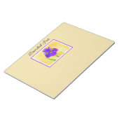 Paarse irisschildering - Oorspronkelijke blowerend Notitieblok (Schuin)