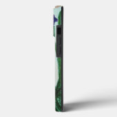 Paarse Irissen iPhone / iPad hoesje (Achterkant / Links)