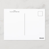 Paarse Irissen Landschap Claude Monet Briefkaart (Achterkant)