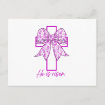 Paarse is hij verrezen paasbloem coquette boog