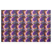 Paarse Jacaranda beveegt de rivier de Fabric Stof (Fat Quarter)