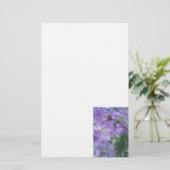 Paarse Jacaranda-boombloemen Briefpapier (Staand voorkant)