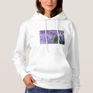 Paarse Jacaranda-boombloemen Hoodie