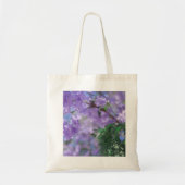 Paarse Jacaranda-boombloemen Tote Bag (Voorkant)