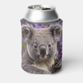 Paarse Jacaranda Koala Beer, Blikjeskoeler (Blikje Achterkant)