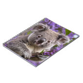 Paarse Jacaranda Koala Beer, Notitieboek (Linkerzijde)