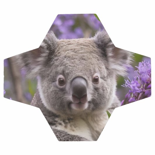 Paarse Jacaranda Koala Beer, Voetbal (Enkel)
