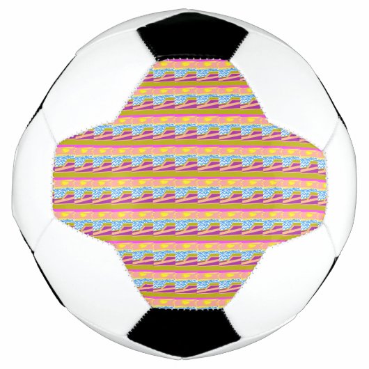 Paarse Jacht Voetbal (Voorkant)
