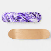 Paarse Japanse Street Cobra Classic Schaats Deck Persoonlijk Skateboard (Horizontaal)