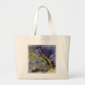 Paarse Jaspis Grote Tote Bag (Voorkant)