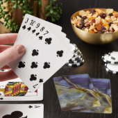 Paarse Jaspis Pokerkaarten (Insitu)