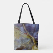 Paarse Jaspis Tote Bag (Achterkant)