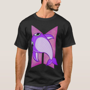 Paarse jij t-shirt