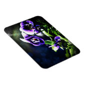 Paarse Johnny Jump Ups en Stars Magneet (Rechterzijde)