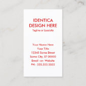 paarse jongen visitekaartje (Achterkant)